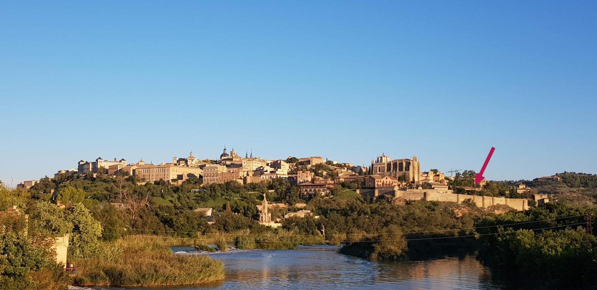 Casa Paseo Del Tajo-Con Parking Gratis Lägenhet Toledo Exteriör bild